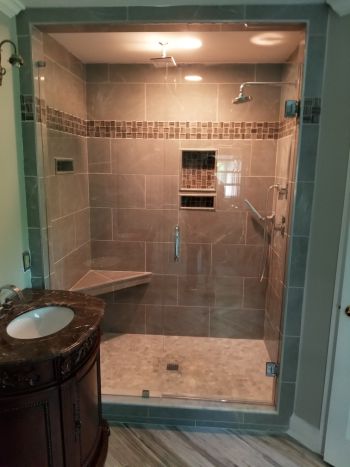 Bathroom renovation by JCW Construction Group, LLC